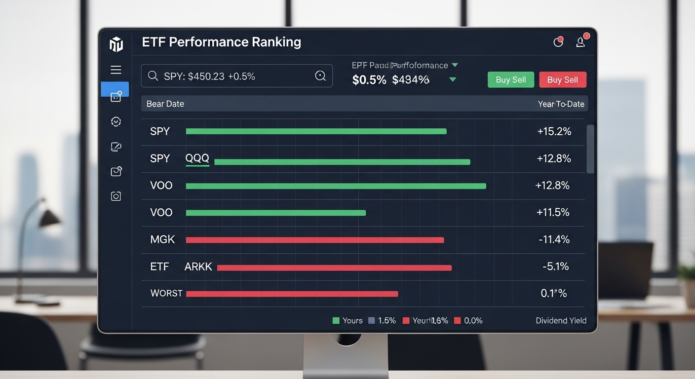 2025년 월배당 ETF 수익률 순위 TOP 10 대시보드